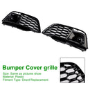 Dimljus Grillkåpa 80A807679L Passar Audi Q5 SQ5 2018-2022 Pre-Facelift W/ACC-6