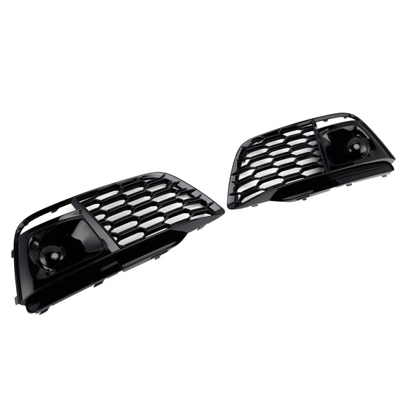 Dimljus Grillkåpa 80A807679L Passar Audi Q5 SQ5 2018-2022 Pre-Facelift W/ACC