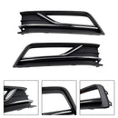 2PCS Fog Light Lamp Grille Cover Fit VW Passat B8 NMS (USA Car) 2016-2018-1