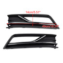 2PCS Fog Light Lamp Grille Cover Fit VW Passat B8 NMS (USA Car) 2016-2018-7