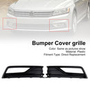 2PCS Fog Light Lamp Grill Cover Fit VW Passat B8 NMS (USA Car) 2016-2018-2
