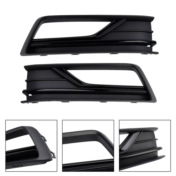 2PCS Fog Light Lamp Grill Cover Fit VW Passat B8 NMS (USA Car) 2016-2018