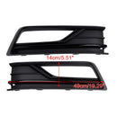 2PCS Fog Light Lamp Grill Cover Fit VW Passat B8 NMS (USA Car) 2016-2018-7