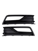 2PCS Fog Light Lamp Grill Cover Fit VW Passat B8 NMS (USA Car) 2016-2018-15