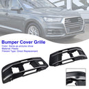 2PCS Front Bumper Fog Light Grille Cover 4M0807682AA4W3 Fit Audi Q7 2016-2019-15