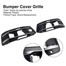2PCS Front Bumper Fog Light Grille Cover 4M0807682AA4W3 Fit Audi Q7 2016-2019-2