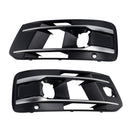 2PCS Front Bumper Fog Light Grille Cover 4M0807682AA4W3 Fit Audi Q7 2016-2019-13