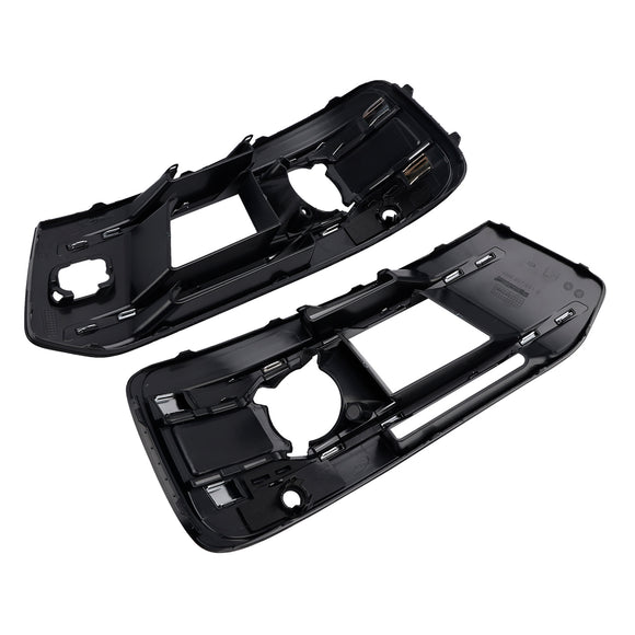 2PCS Front Bumper Fog Light Grille Cover 4M0807682AA4W3 Fit Audi Q7 2016-2019