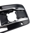 2PCS Front Bumper Fog Light Grille Cover 4M0807682AA4W3 Fit Audi Q7 2016-2019-12