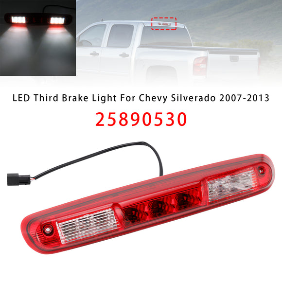 LED Third Brake Light 25890530 For Chevy Silverado / GMC Sierra 2007-2013