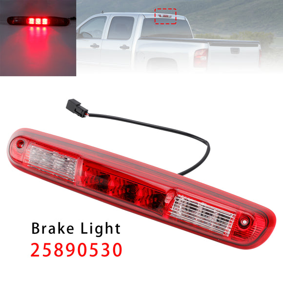 LED Third Brake Light 25890530 For Chevy Silverado / GMC Sierra 2007-2013