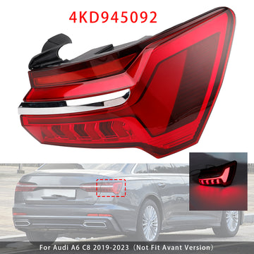 Audi A6 C8 2019-2023 Right LED Outer Tail Light Assembly 4KD945092 4K5945092 - 0