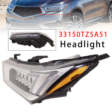 2017-2020 Acura MDX LED-koplamp linksvoor 33150TZ5A51 AC2502130 - 0