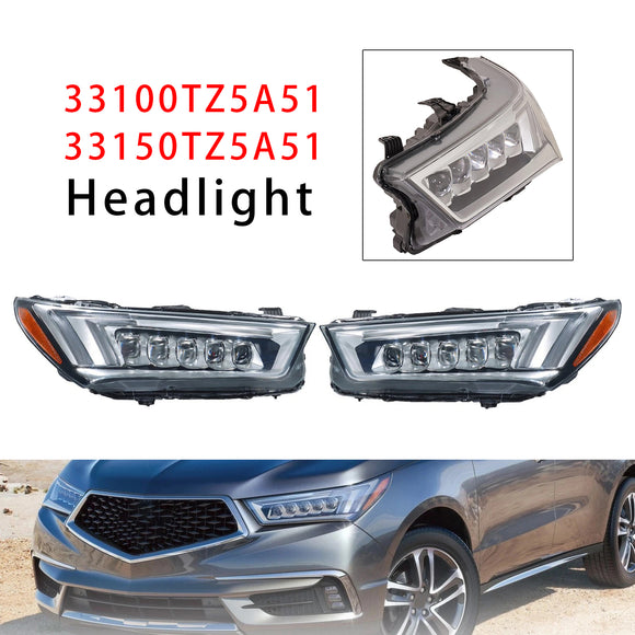 LED-koplamp links + rechts voor Acura MDX 2017-2020