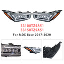LED-koplamp links + rechts voor Acura MDX 2017-2020-4