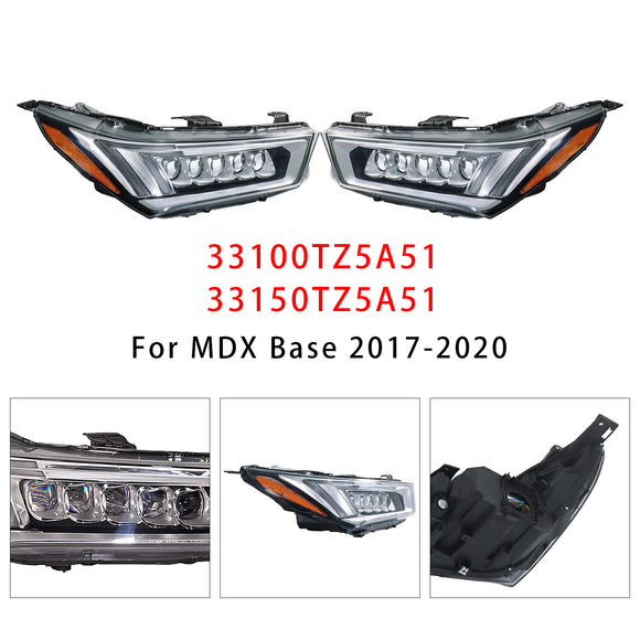 LED-koplamp links + rechts voor Acura MDX 2017-2020