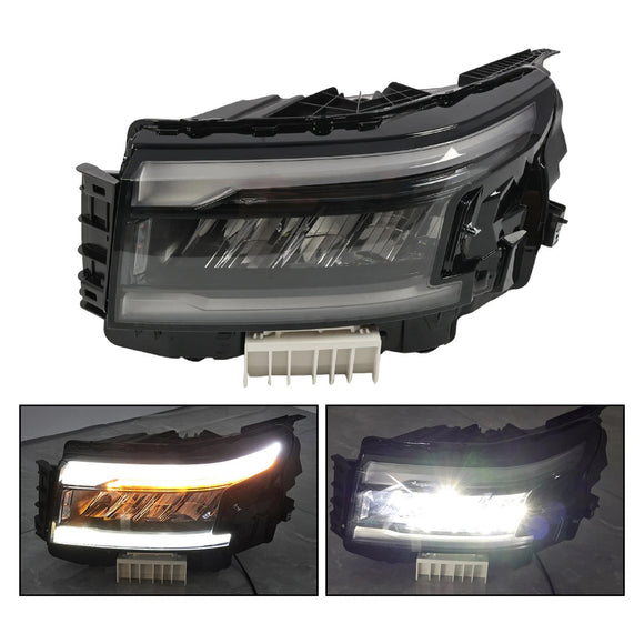 Faro LED delantero izquierdo + derecho con DRL para Nissan Frontier 2022-2025