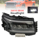 Rechtsvoor LED-koplamp met DRL 26010-9BU0C voor Nissan Frontier 2022-2025-3