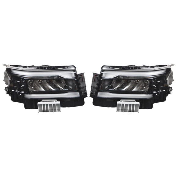 Faro LED delantero izquierdo + derecho con DRL para Nissan Frontier 2022-2025