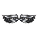 Faro LED delantero izquierdo + derecho con DRL para Nissan Frontier 2022-2025-15