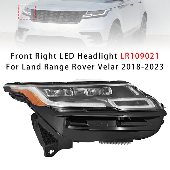 Land Range Rover Velar 2018-2023 Front Right LED Headlight LR116429 LR094627