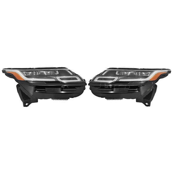 2018-2023 Land Range Rover Velar edessä vasen+oikea LED-ajovalo LR109022 LR093392