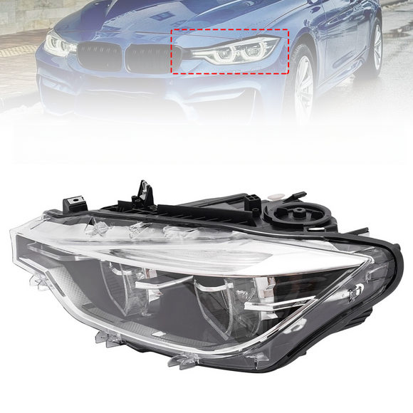 Faro LED izquierdo 63117419629 para BMW Serie 3 F30 F31 2016-2019 sin AFS