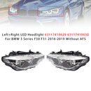 Links + Rechts LED-koplamp voor BMW 3-serie F30 F31 2016-2019 zonder AFS-2