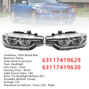 Links + Rechts LED-koplamp voor BMW 3-serie F30 F31 2016-2019 zonder AFS-3