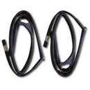 2kpl Oven lasin juoksukumit 80331-2S400+80330-2S400 Nissan Frontierille 1998-2005-4