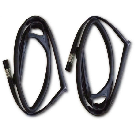 2kpl Oven lasin juoksukumit 80331-2S400+80330-2S400 Nissan Frontierille 1998-2005