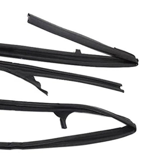 2kpl Oven lasin juoksukumit 80331-2S400+80330-2S400 Nissan Frontierille 1998-2005