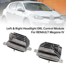 Gauche &amp; Module de commande des feux de jour (DRL) du phare droit pour Renault Megane IV-4