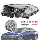 2010-2013 BMW 5 Series F10 Saloon W/O AFS Xenon LED DRL Left Headlight 63117271909-2