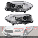 Reflektor ksenonowy LED DRL lewy + prawy reflektor do BMW serii 5 F10 sedan 2010-2013 bez AFS-1