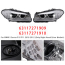 Reflektor ksenonowy LED DRL lewy + prawy reflektor do BMW serii 5 F10 sedan 2010-2013 bez AFS-3