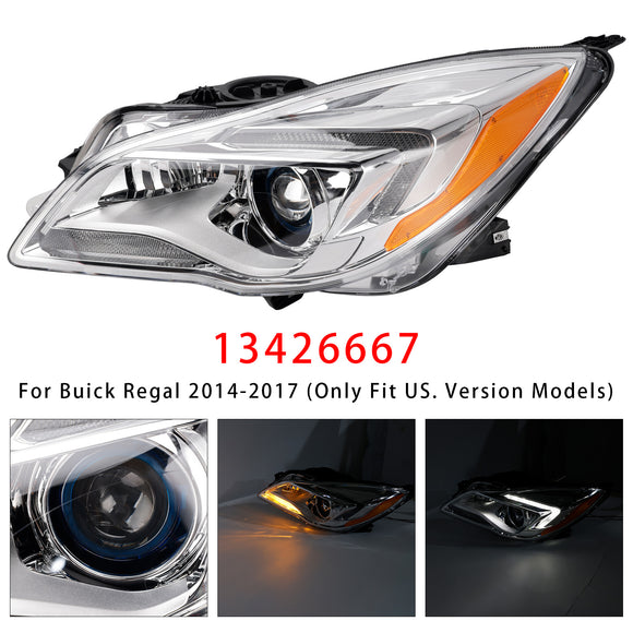HID-Xenon-Scheinwerfer links 13426667 für Buick Regal 2014–2017