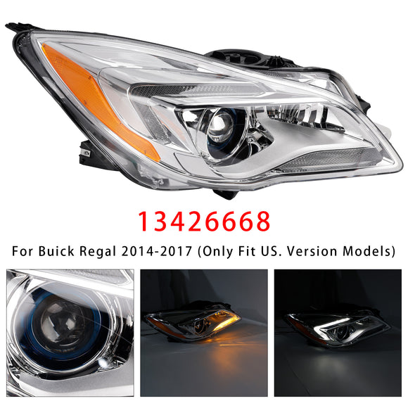Buick Regal 2014–2017 HID-Xenon-Scheinwerfer rechts 13426668
