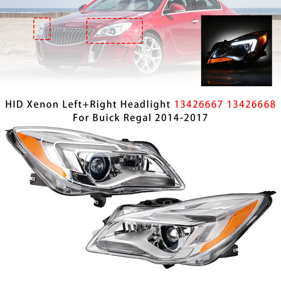 HID-Xenon-Scheinwerfer links + rechts 13426667 13426668 für Buick Regal 2014–2017