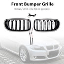 Dubbele Rib Nier Grill Grille Fit BMW 3 Serie E90/E91 2009-2011 LCI-4