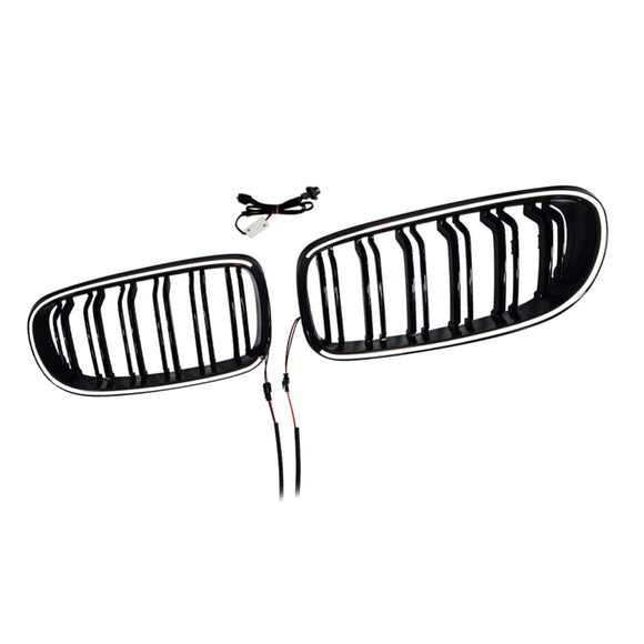 Dubbele Rib Nier Grill Grille Fit BMW 3 Serie E90/E91 2009-2011 LCI
