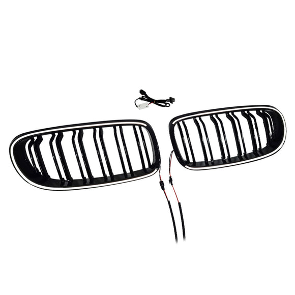 Dubbele Rib Nier Grill Grille Fit BMW 3 Serie E90/E91 2009-2011 LCI