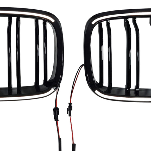 Dubbele Rib Nier Grill Grille Fit BMW 3 Serie E90/E91 2009-2011 LCI
