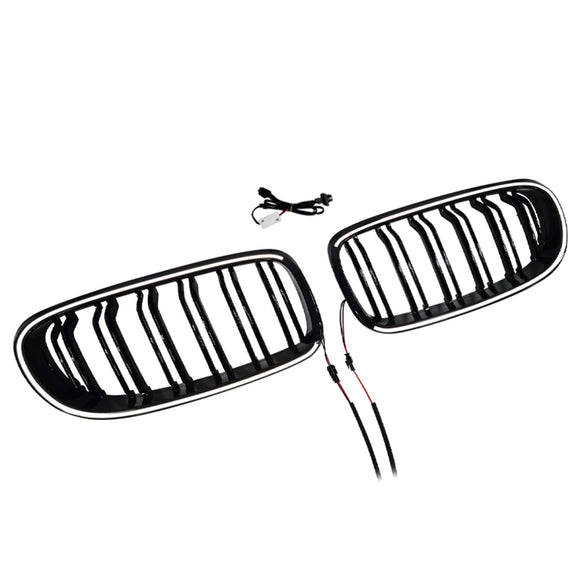 Dubbele Rib Nier Grill Grille Fit BMW 3 Serie E90/E91 2009-2011 LCI