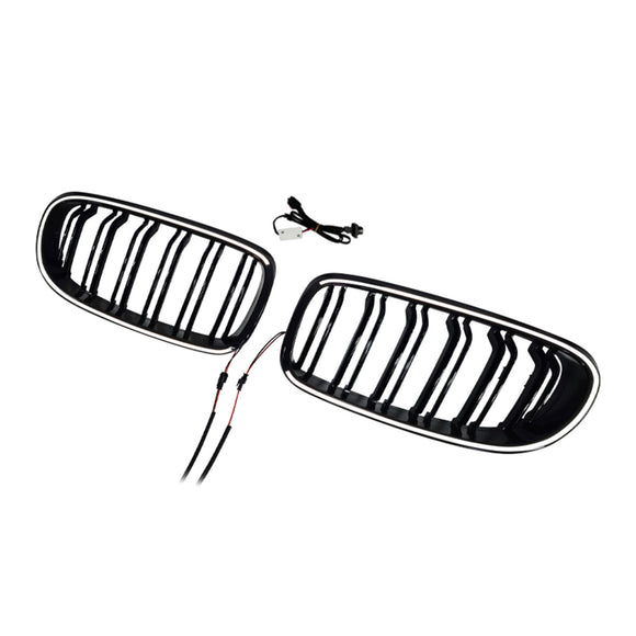 Dubbele Rib Nier Grill Grille Fit BMW 3 Serie E90/E91 2009-2011 LCI