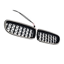 Diamond Front Kidney Grill Grille Fit BMW 3 Series E90/E91 2009-2011 LCI-7