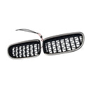 Diamond Front Kidney Grill Grille Fit BMW 3 Series E90/E91 2009-2011 LCI-8