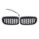 Diamond Front Kidney Grill Grille Fit BMW 3 Series E90/E91 2009-2011 LCI-18