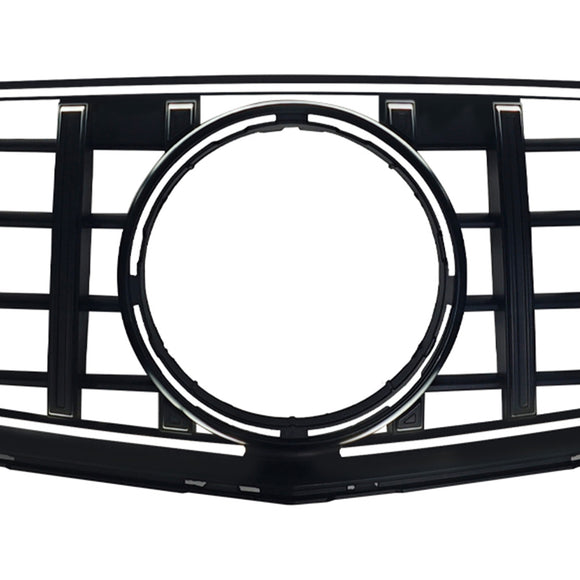 GT-Style Front Bumper Grill Grille Fit Benz C-Class W204 C300 C350 2008-2014