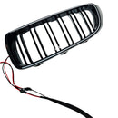 Black Front Kidney Grille Grill Fit BMW F32 F33 F36 F82 2014-2020 Dual Slat-9